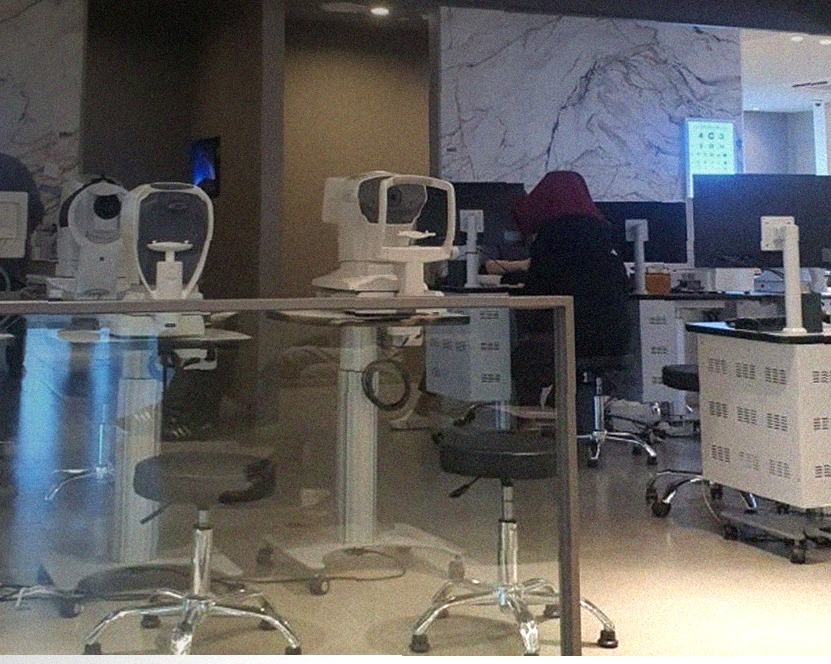 안과 진료실 모습