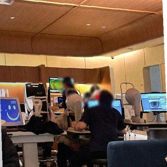 안과 진료실 모습