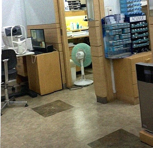 안과 진료실 모습