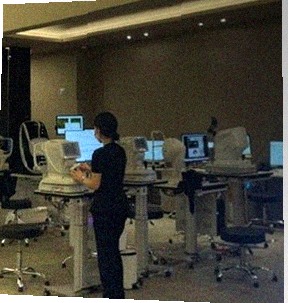 안과 진료실 모습