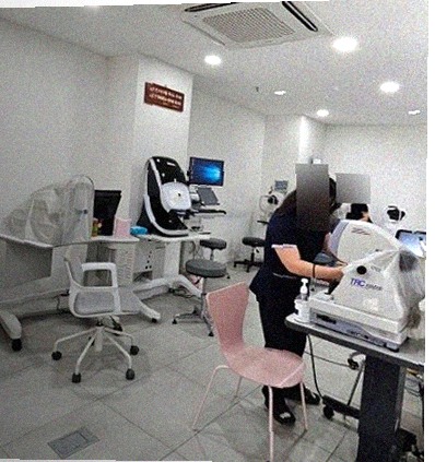 안과 진료실 모습
