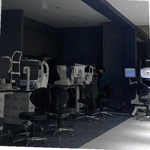 안과 진료실 모습