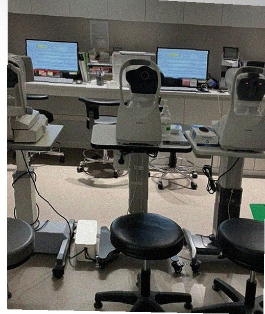 안과 진료실 모습